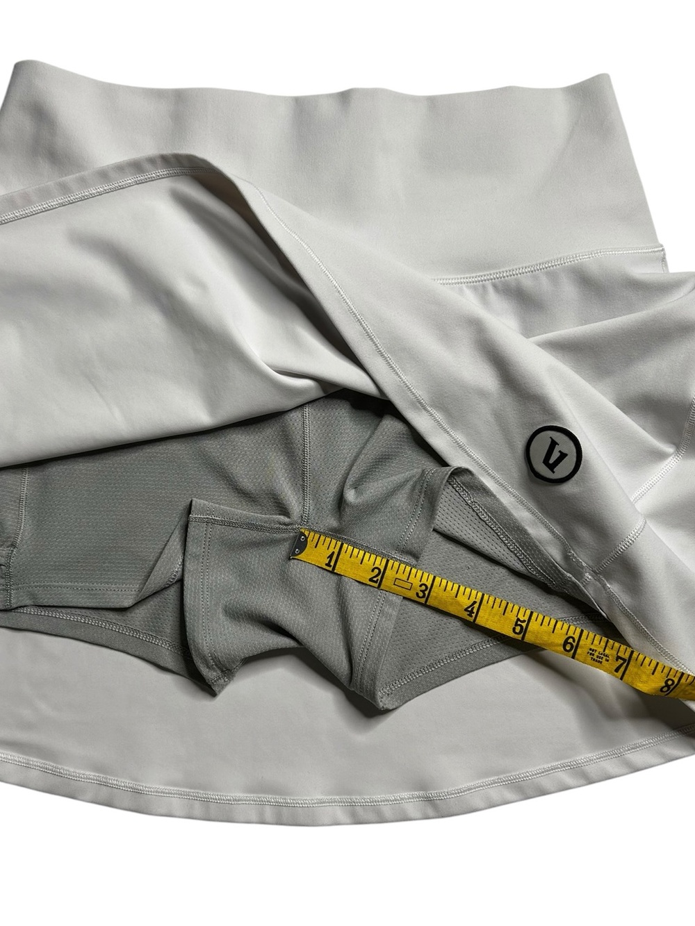 Vuori Women's Volley Skirt White Size Small Athletic Tennis Skort - Picture 6 of 12